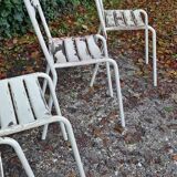 Set de 4 chaise Tolix T2  french bistro
