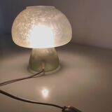 Lampe champignon verre vintage