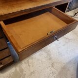Glass tray desk