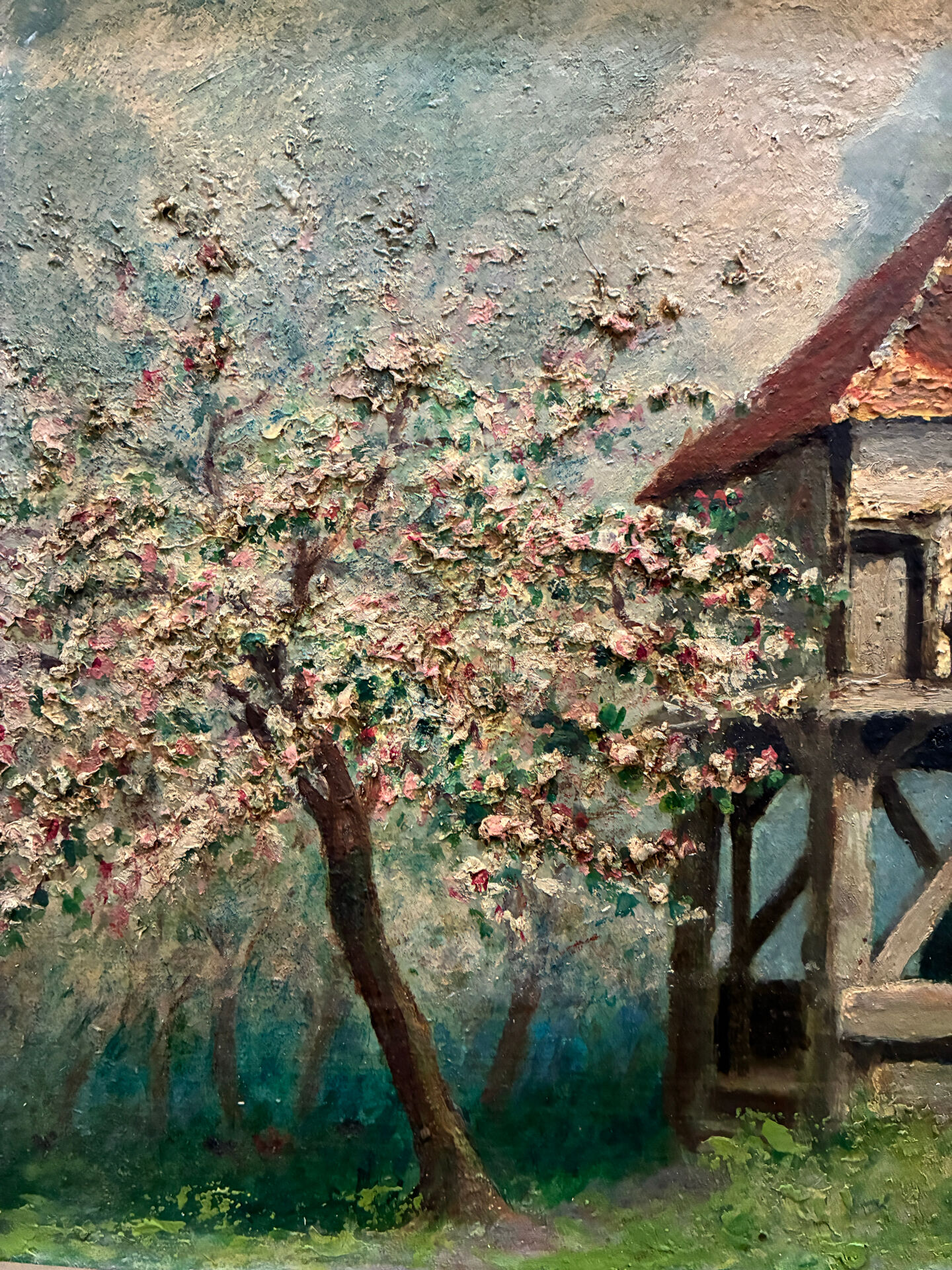 Pigeon loft signed Roussel 1925