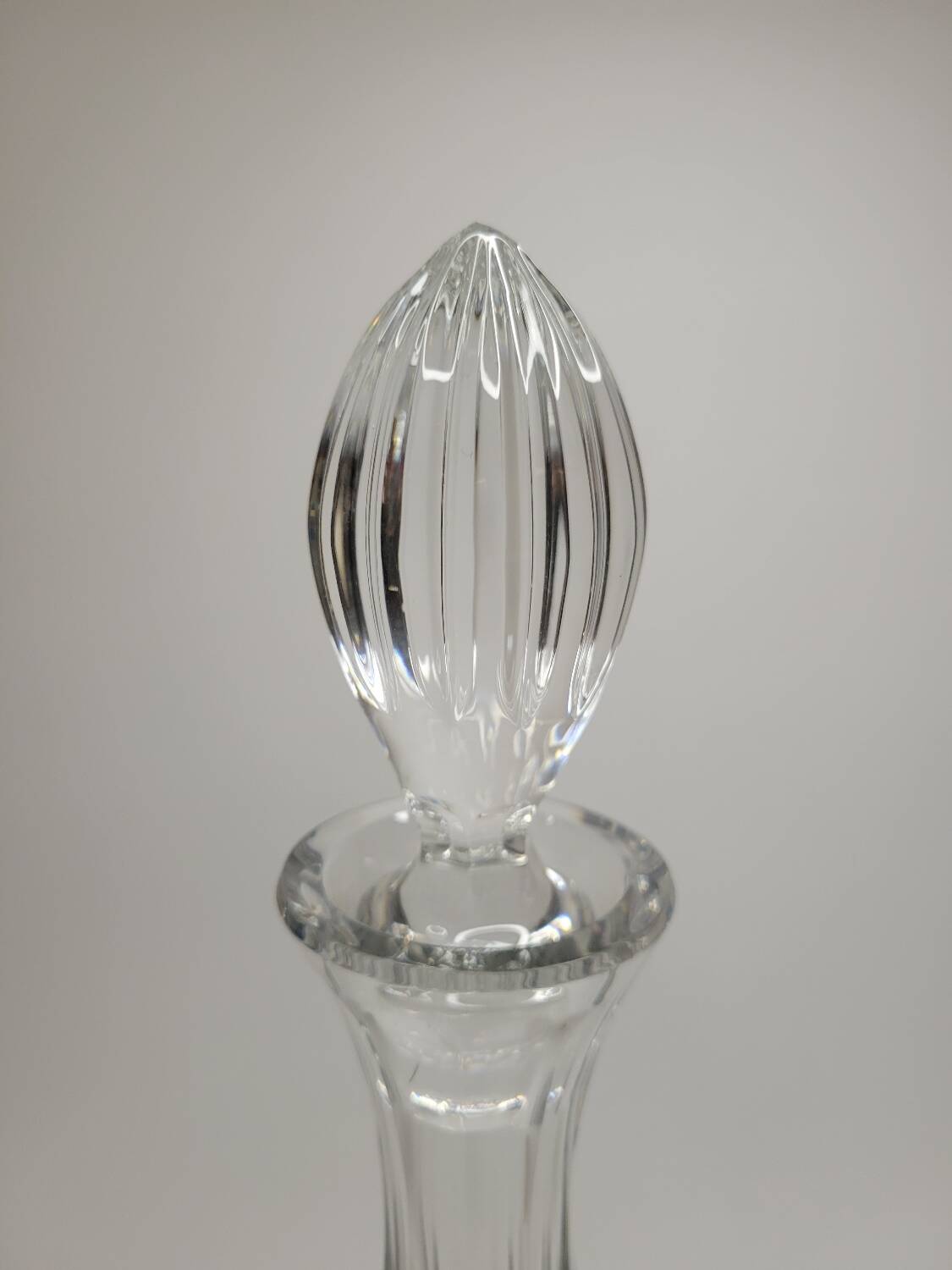 Service "Pénombre" in black and clear crystal – Crystal of Paris