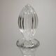 Service "Pénombre" in black and clear crystal – Crystal of Paris