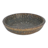 Mid-Century Modern Brown Stoneware Rubus Bowl by Gunnar Nylund for Rörstrand