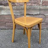 4 Viennese Baumann chairs Curved wood Restaurant Paris bistro