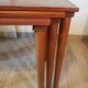 Scandinavian vintage gigognes tables