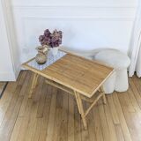 Rattan coffee table