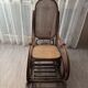 Thonet rattan rocking chair from the 1920s.