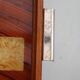Plateau en bois et verre