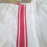 3 old mixed-breed tea towels