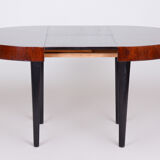 Extendable Art Deco Dining Table Designed by Jindřich Halabala, UP Závody, 1940s