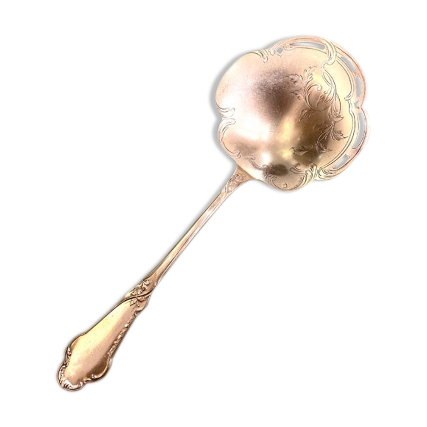 Silver strawberry spoon, Boivin