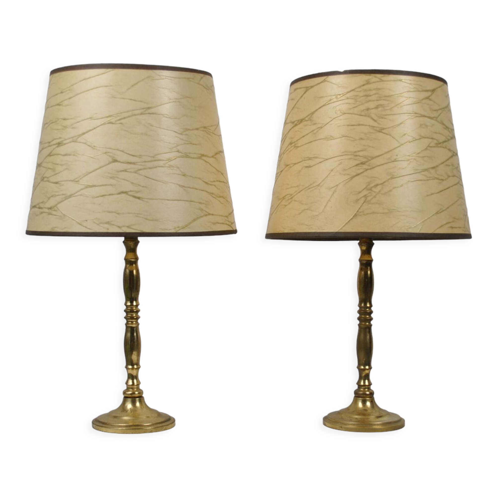 Pair of bedside lamp 1970
