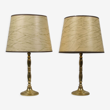 Pair of bedside lamp 1970