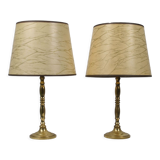 Pair of bedside lamp 1970