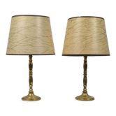 Pair of bedside lamp 1970