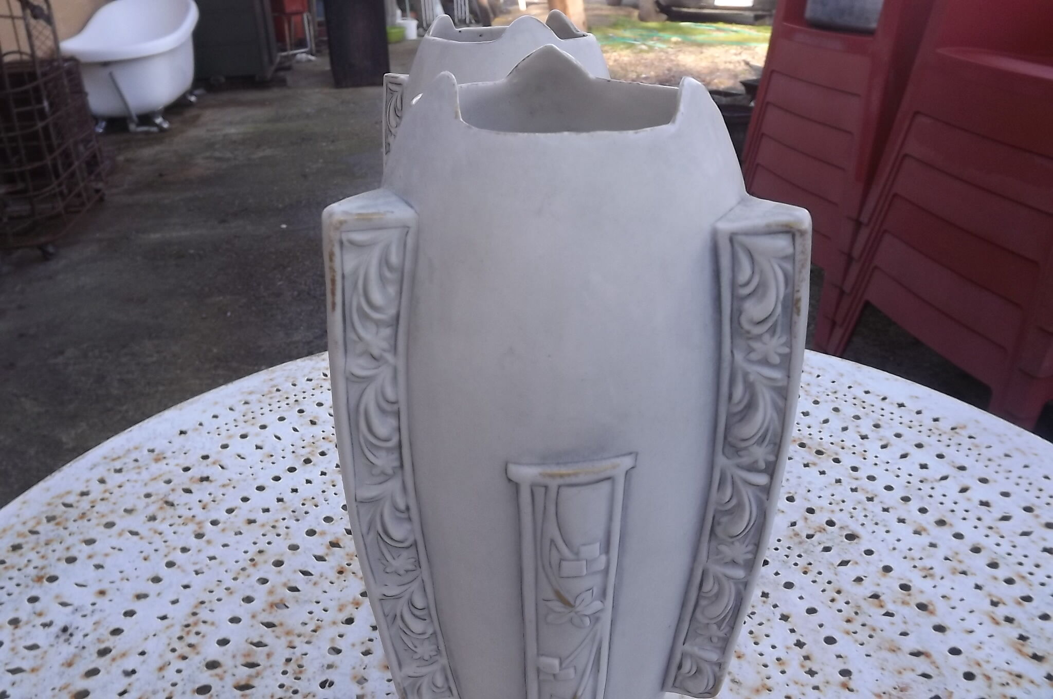 Paire de vases Art-deco Royal Dux