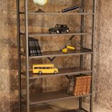 Industrial library shelf
