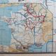 Vidal-Lablache n ° 6 the channels of France school map