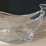 Glass whale pocket tray