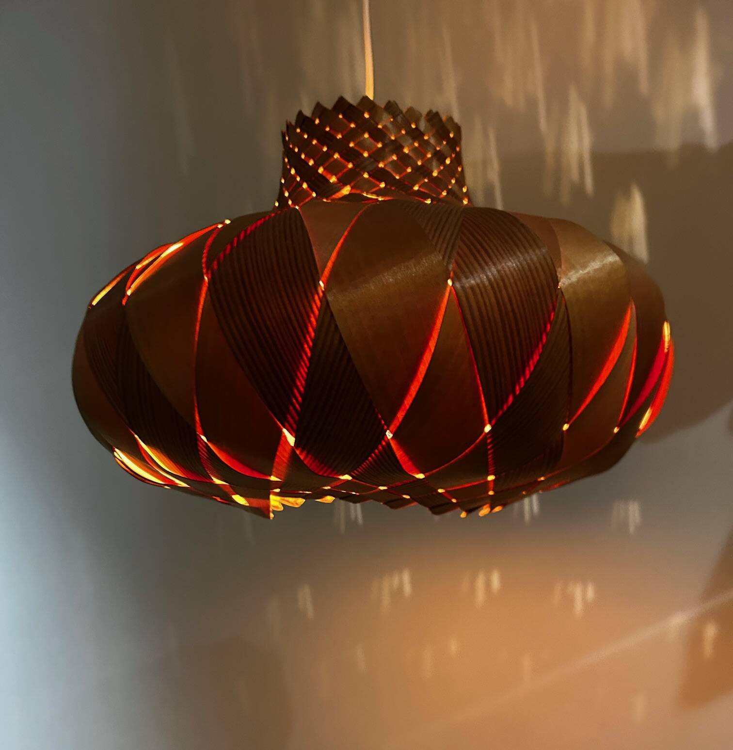 Scandinavian chandelier from the 1960s