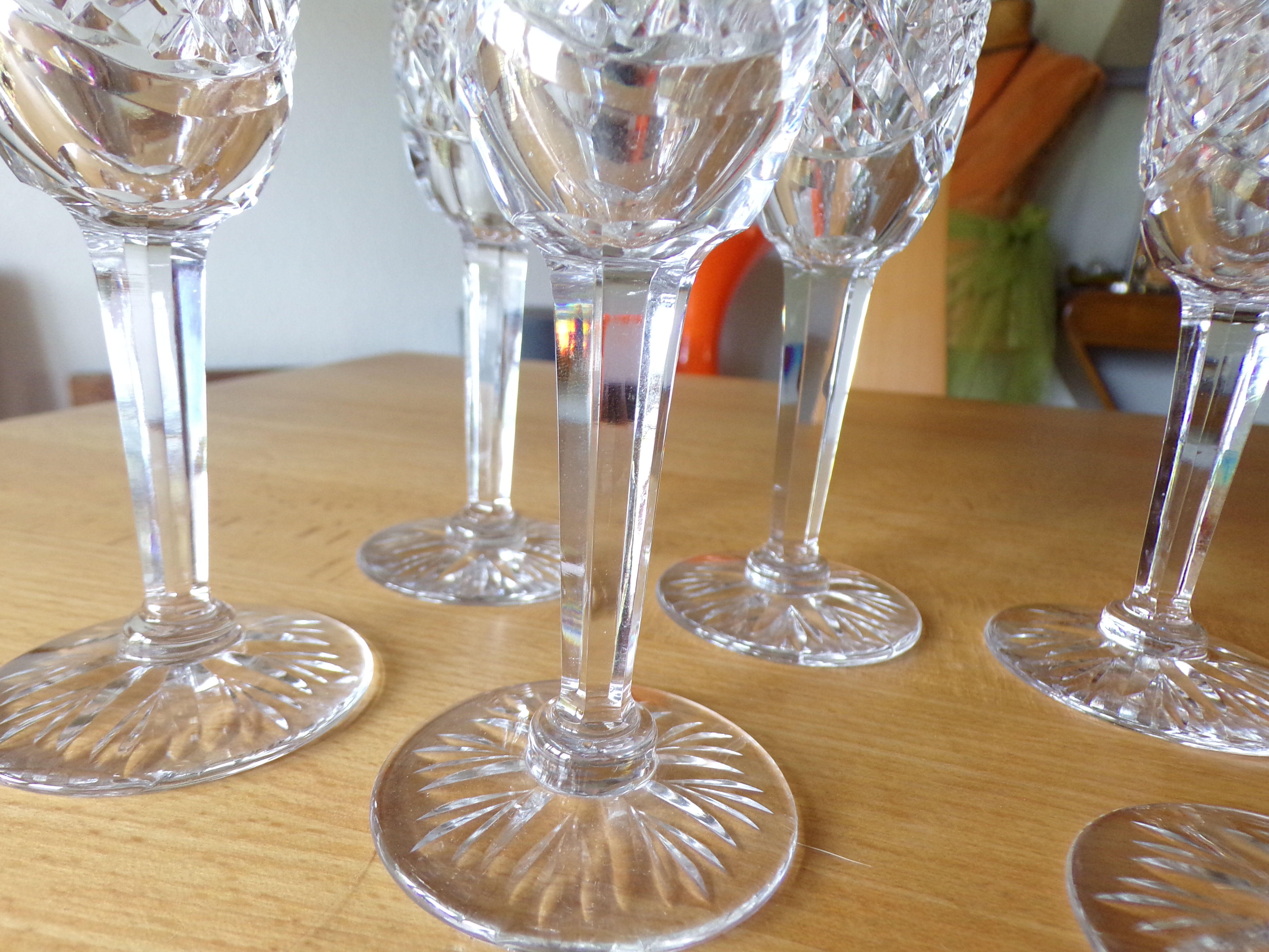 6 flutes à champagne Saint Louis