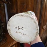 Keraluc Quimper ceramic candle holder