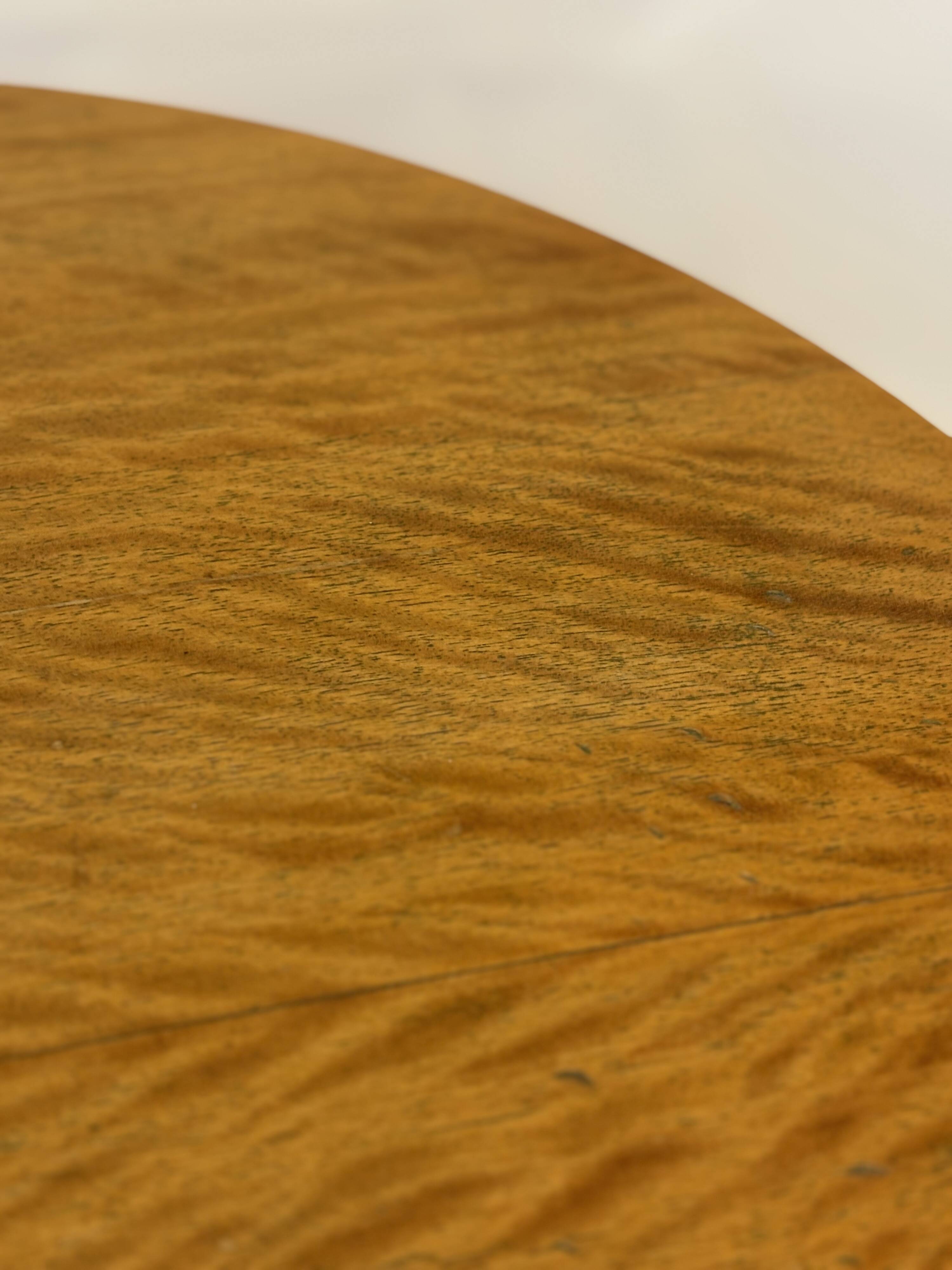 Art Deco Side Table Plant Table Oak 40's Design