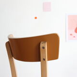 Chaise bistrot vintage en bois revisitée