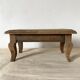 Low old stool 4 legs