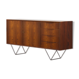 Rosewood sideboard with 4 drawers