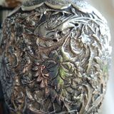 Vase perse en argent