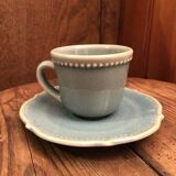 Set of 6 blue and gray Genevieve Lethu Mathilde cups