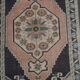 Vintage Turkish hallway rug 52x197 cm