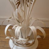 Vintage floral floor lamp Hans Kogl