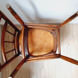 Pair of art nouveau bistro chairs
