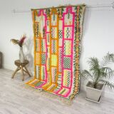 Handmade wool berber rug 250 x 150 cm