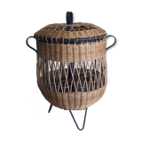 Old rattan bar
