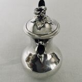 Small silver teapot