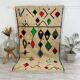 Handmade Moroccan Berber carpet 250 x 148 CM