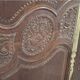 Large Norman wedding wardrobe from the 19th century.
