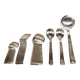 Housewife of 36 cutlery of Table DIXI silver metal + Ladle and 2 Service Cutlery