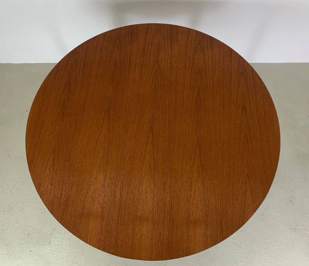 Danish Dining Table Teak & Oak 1960s