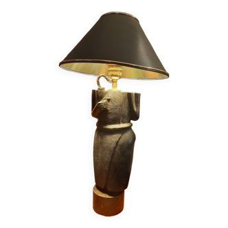 Ebony lamp