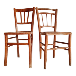 paire de chaises bistrot