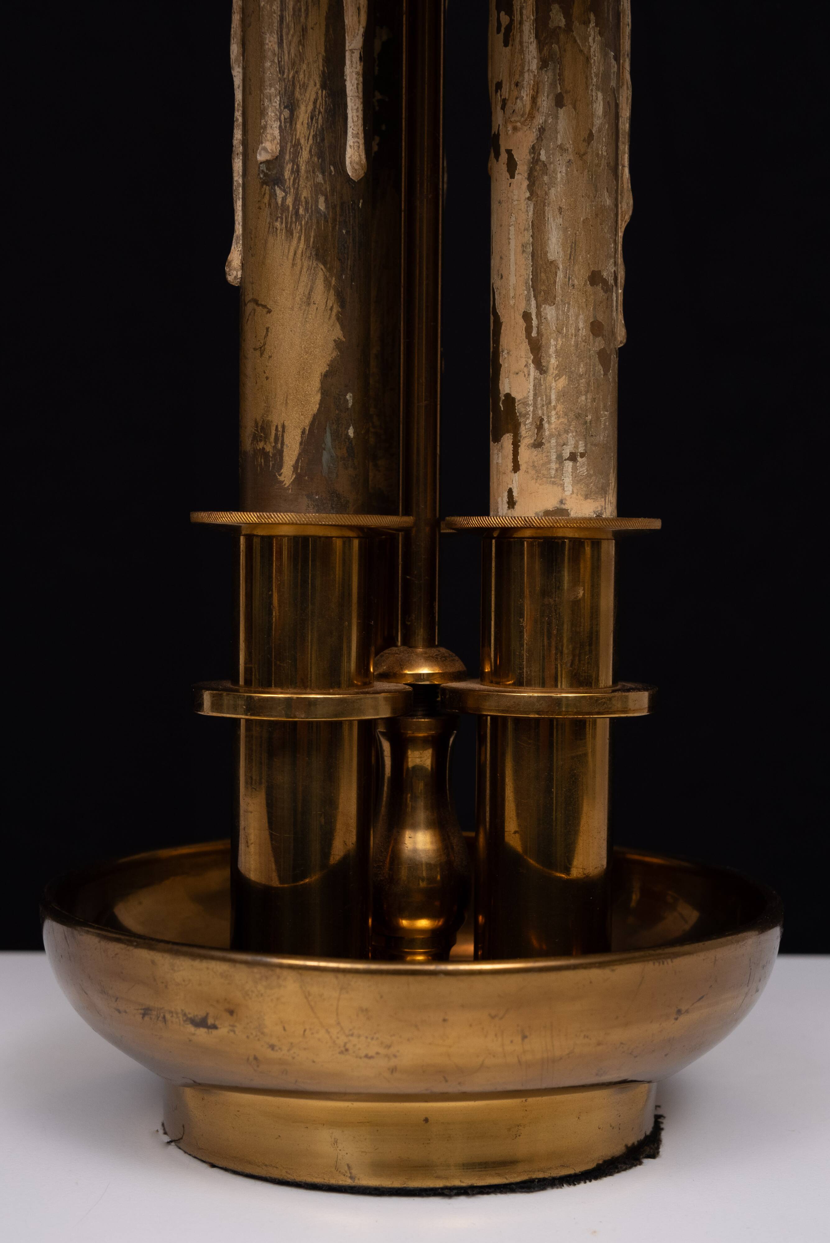 Louis XV Style Three Light Bouillotte Lamp France