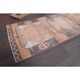 Vintage Turkish Hand-Knotted Wool Cotton Orange Runner Rug 83x305