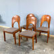 4 'Ole' dining chairs by Koefoeds Hornslet Møbelfabrik, teak, 1960s