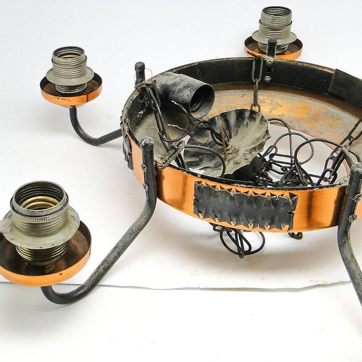 Mid-century chandelier, Poland, 1970s