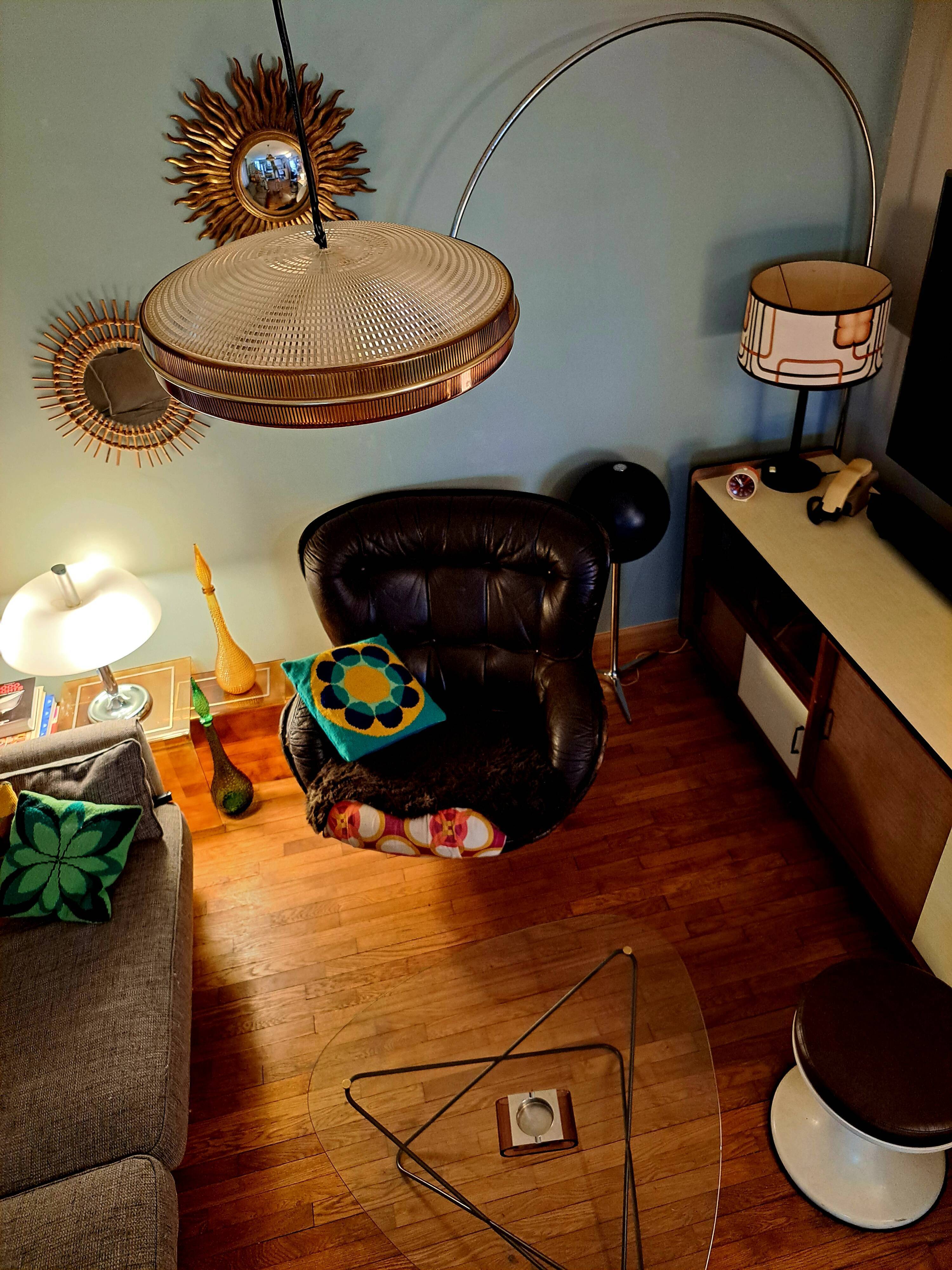 Suspension ufo space-age 1960-1970