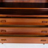 Bookcase Made In Teak wood  By Johannes Sorth Made By Bornholms Møbelfabrik From 1960s